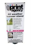 All weather outdoor banner